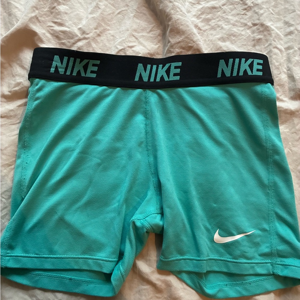 Nike Women's Aqua Athletic Shorts